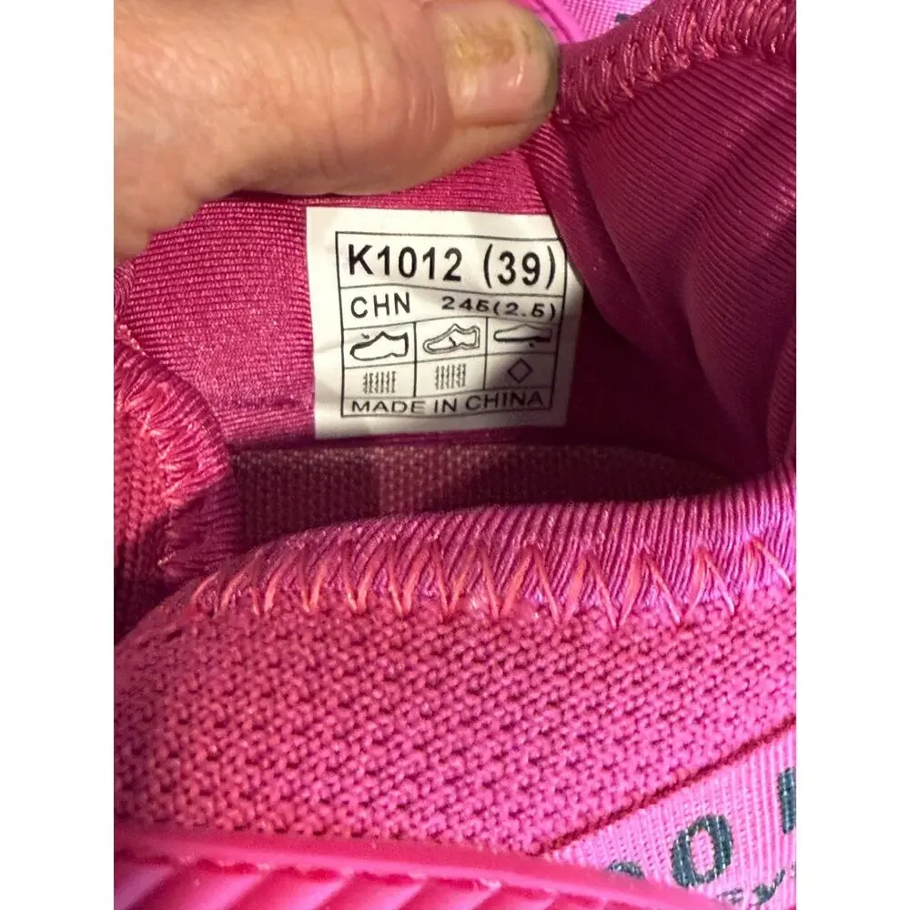 Kundork Womens Running Shoes Tennis Walking‎ Fashion Sneakers Breathable Pink